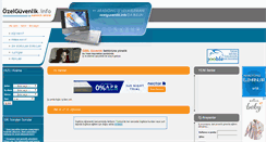 Desktop Screenshot of ozelguvenlik.info